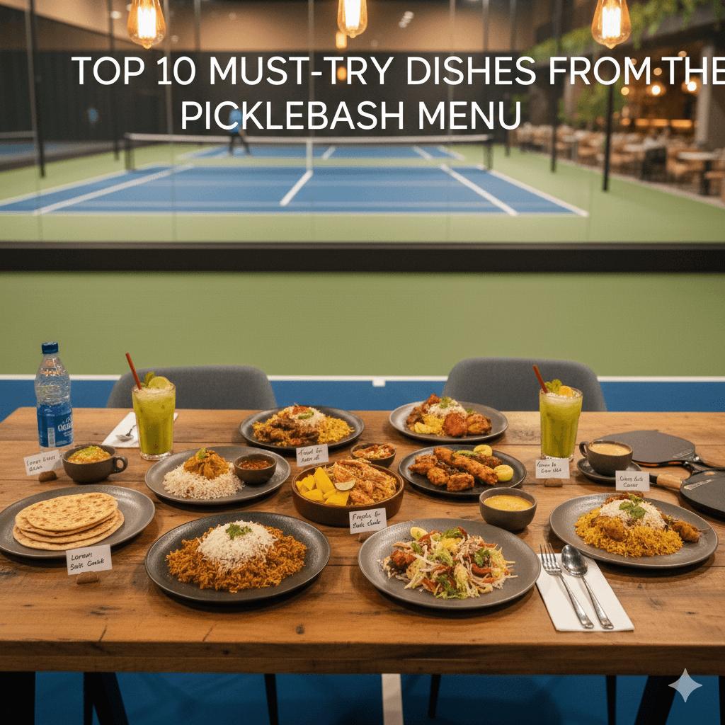 Top 10 Must-Try Dishes From the Pickleball Menu