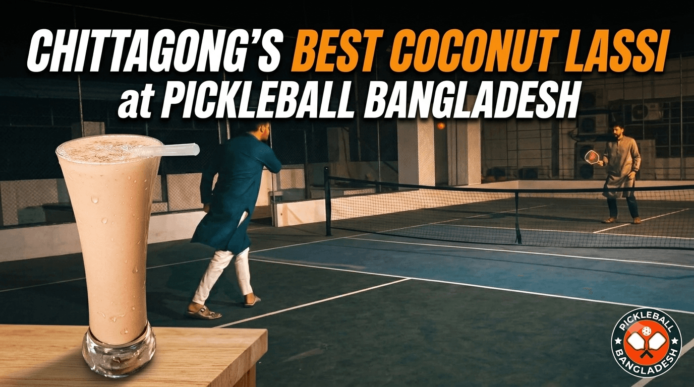 The Best Coconut Lassi in Chittagong Is at Pickleball Bangladesh